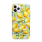 Personalised Lemons of Capri Apple iPhone 11 Pro Max in Silver with Bumper Case