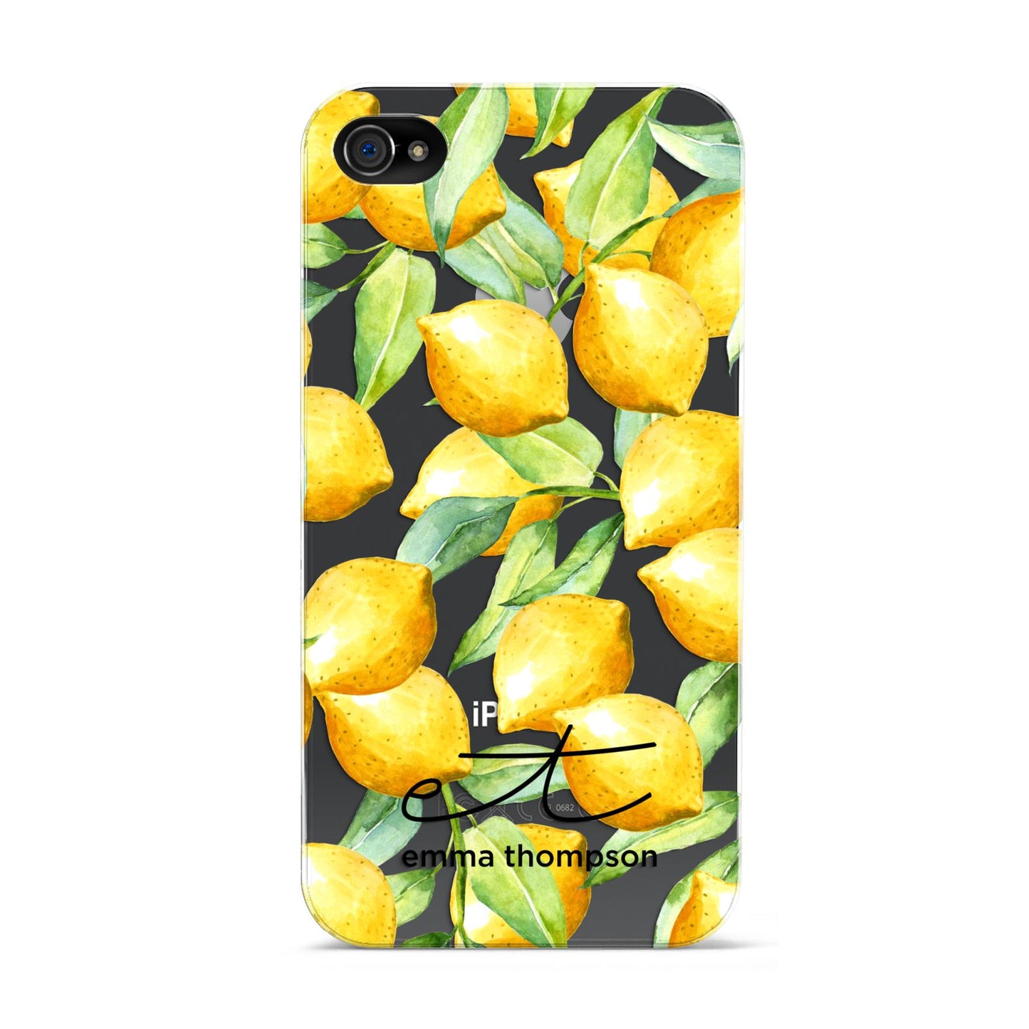 Personalised Lemons of Capri Apple iPhone 4s Case