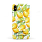 Personalised Lemons of Capri Apple iPhone XS 3D Tough