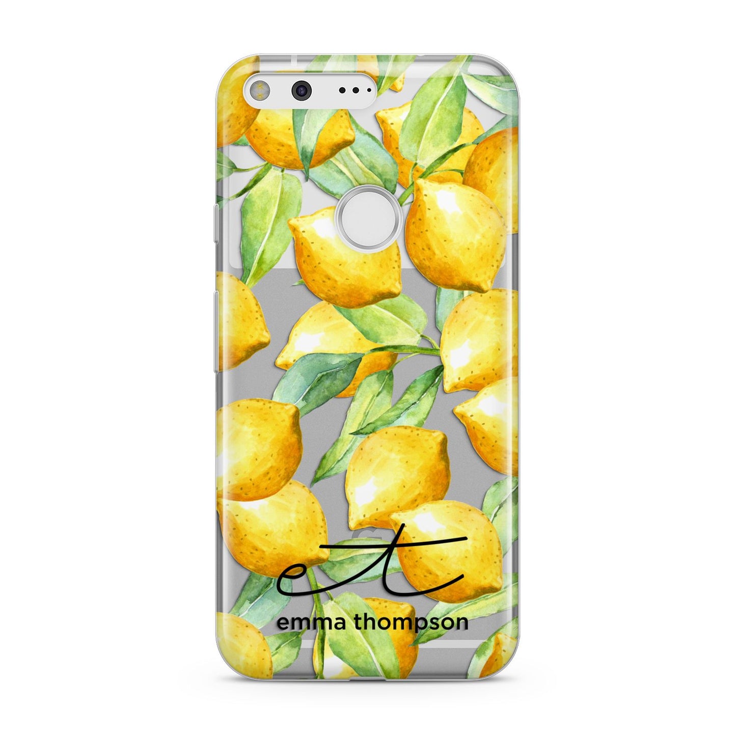 Personalised Lemons of Capri Google Pixel Case