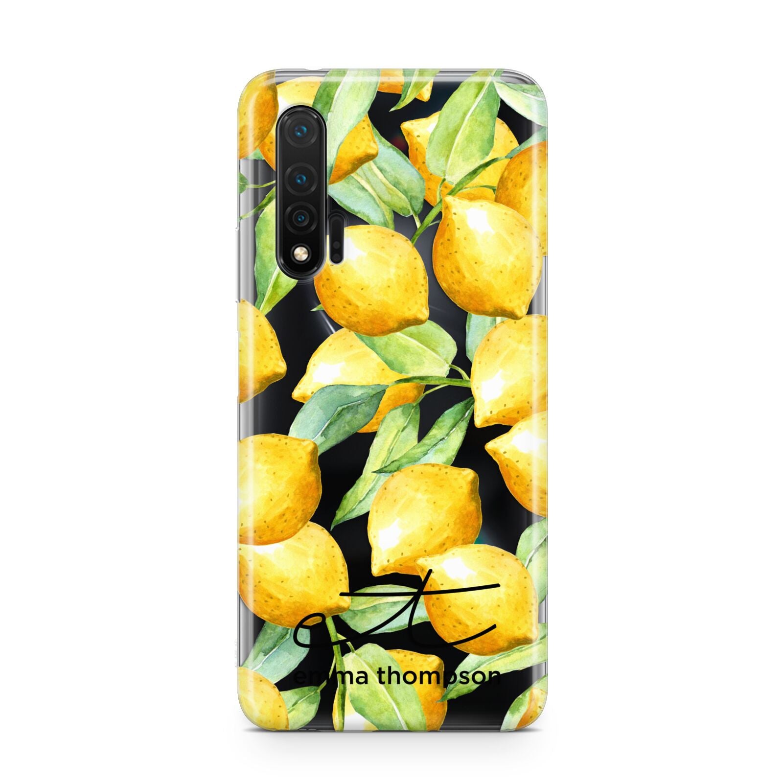 Personalised Lemons of Capri Huawei Nova 6 Phone Case