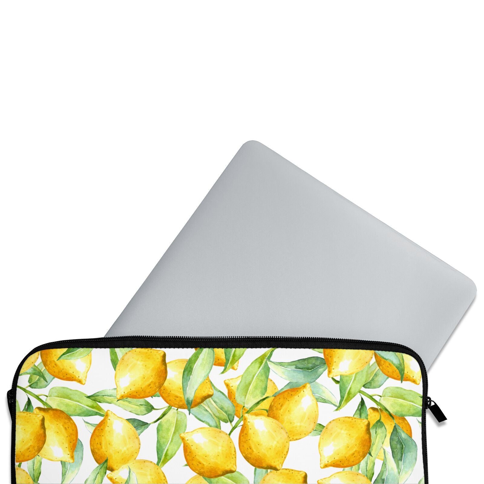 Personalised Lemons of Capri Neoprene Laptop Zipper Bag