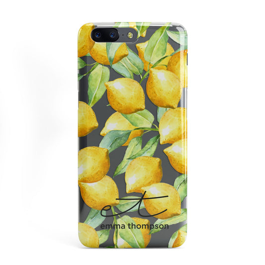 Personalised Lemons of Capri OnePlus Case