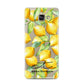 Personalised Lemons of Capri Samsung Galaxy A3 2016 Case on gold phone