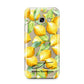 Personalised Lemons of Capri Samsung Galaxy A3 2017 Case on gold phone