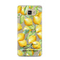 Personalised Lemons of Capri Samsung Galaxy A5 2016 Case on gold phone
