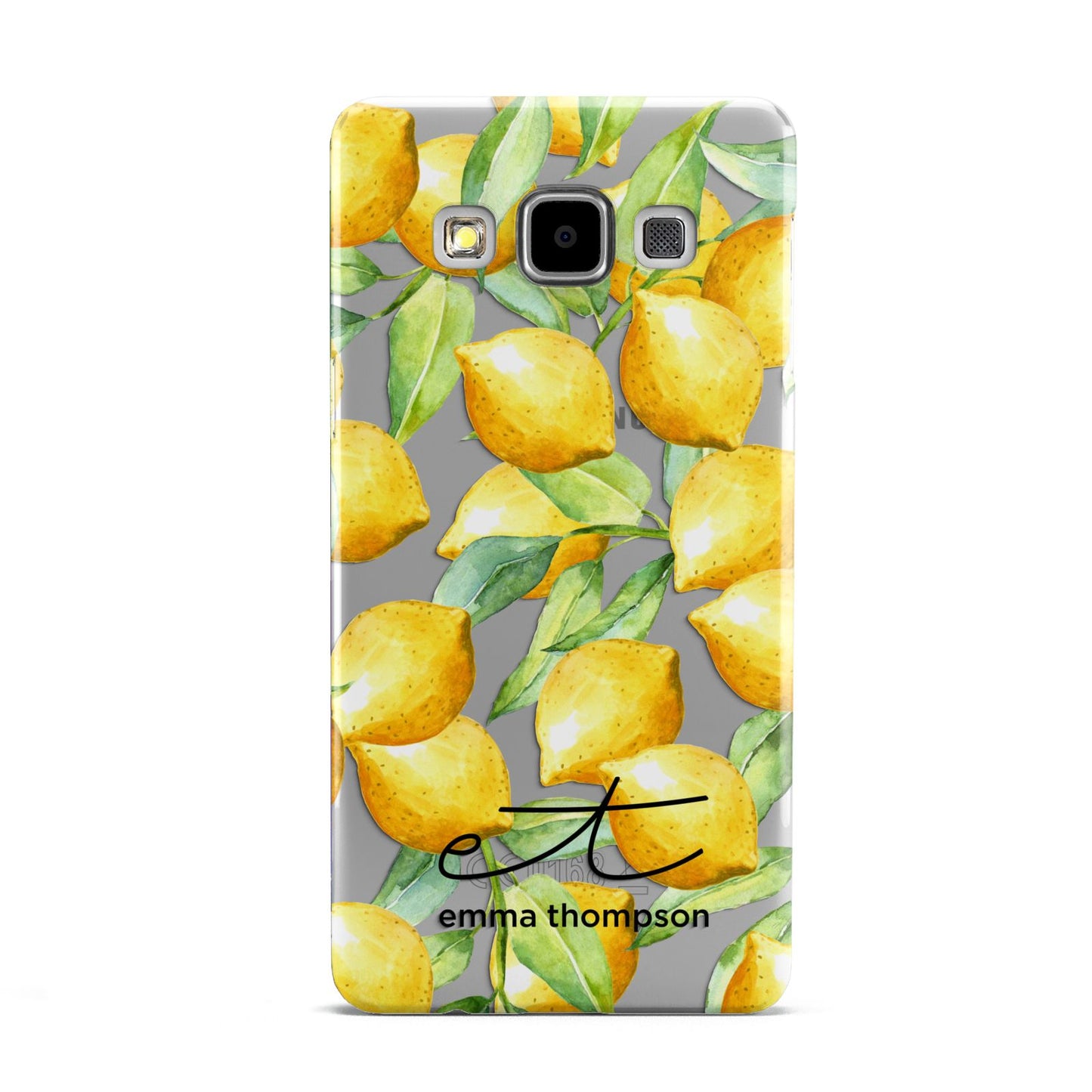 Personalised Lemons of Capri Samsung Galaxy A5 Case