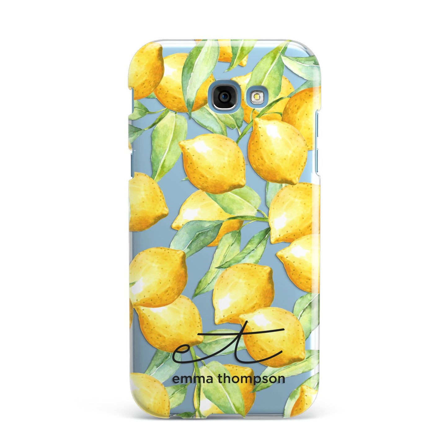 Personalised Lemons of Capri Samsung Galaxy A7 2017 Case