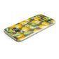 Personalised Lemons of Capri Samsung Galaxy Case Top Cutout