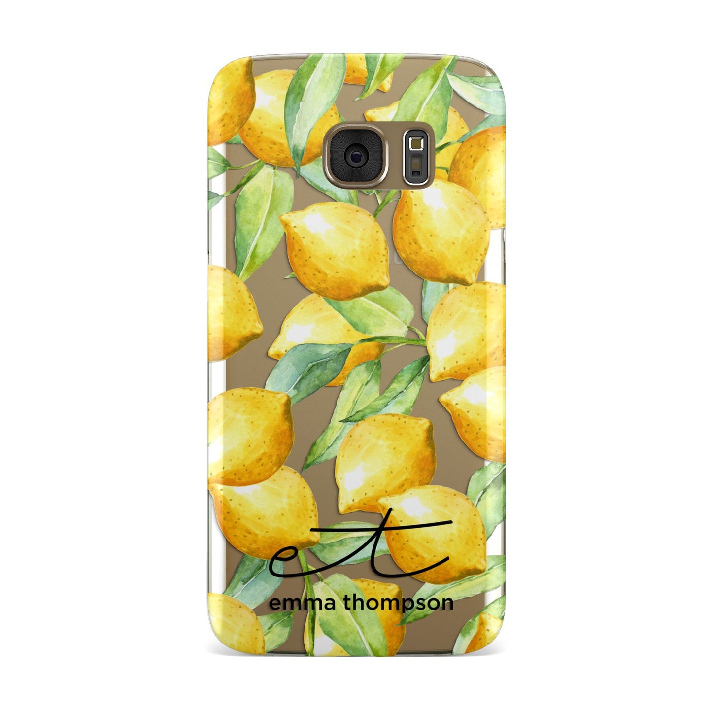 Personalised Lemons of Capri Samsung Galaxy Case