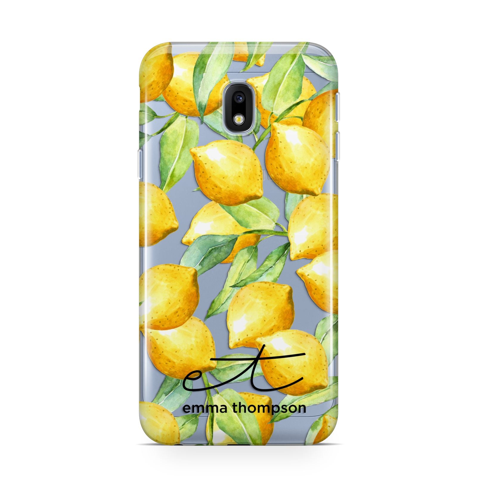 Personalised Lemons of Capri Samsung Galaxy J3 2017 Case