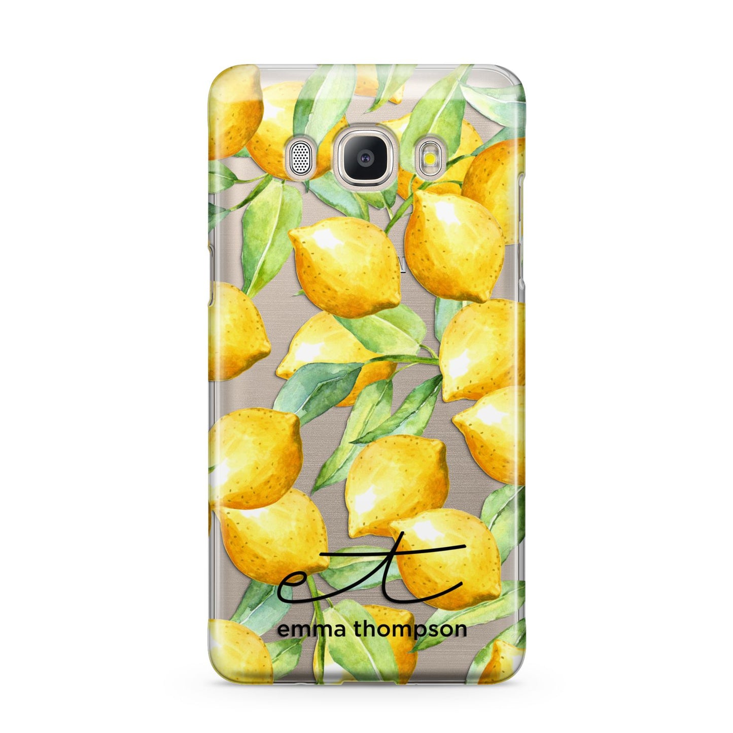 Personalised Lemons of Capri Samsung Galaxy J5 2016 Case