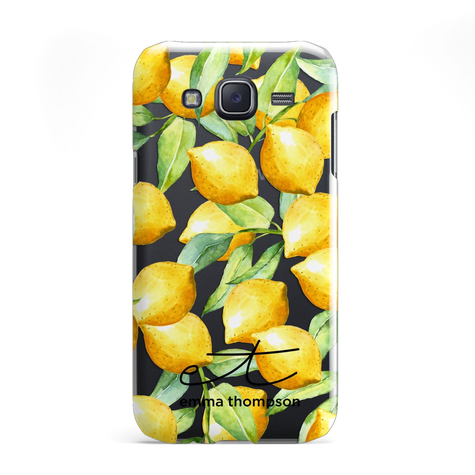 Personalised Lemons of Capri Samsung Galaxy J5 Case