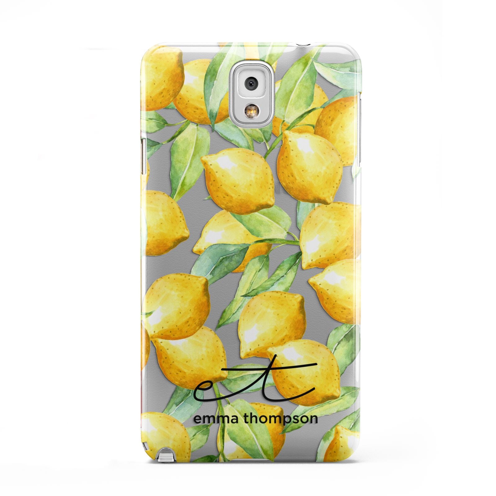 Personalised Lemons of Capri Samsung Galaxy Note 3 Case
