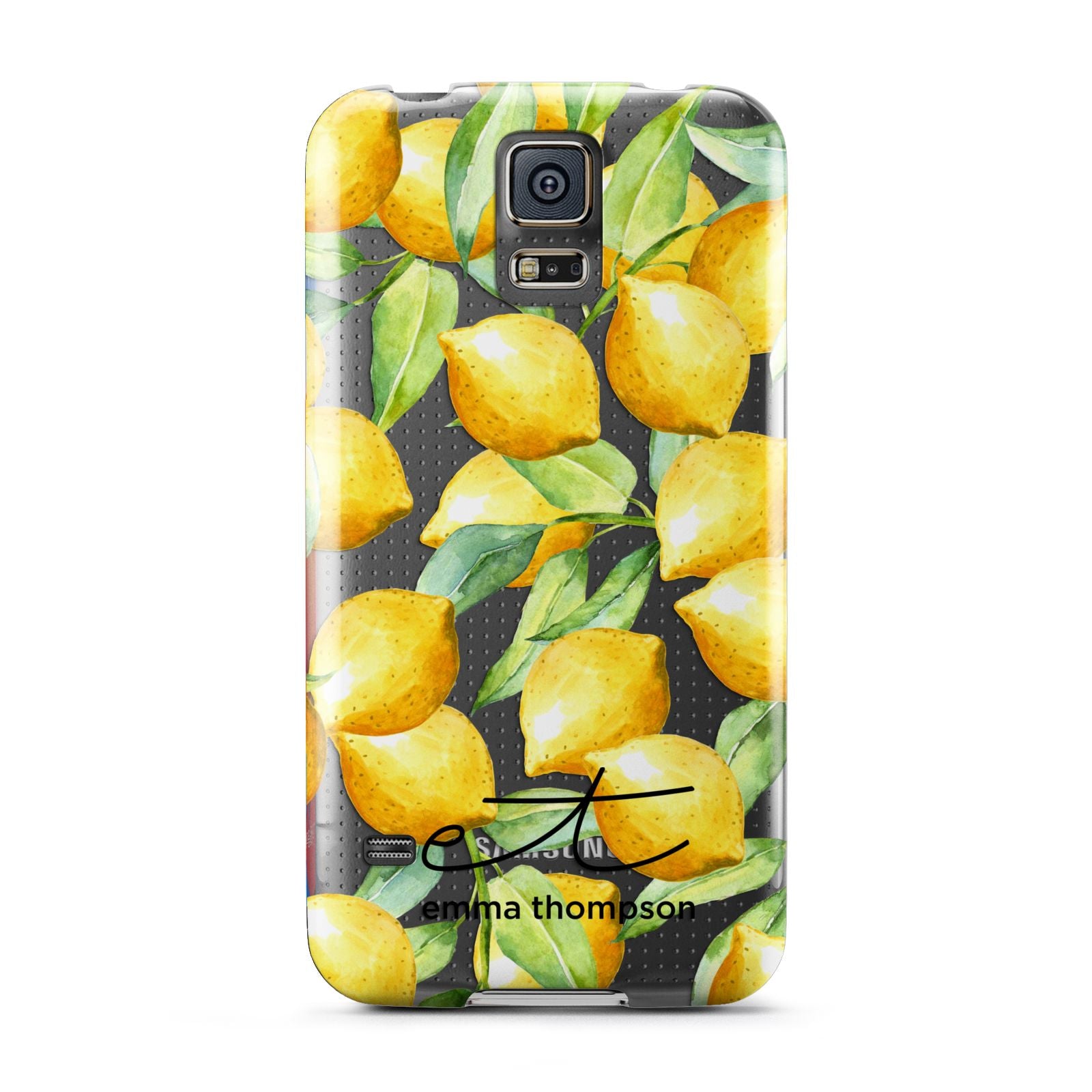 Personalised Lemons of Capri Samsung Galaxy S5 Case