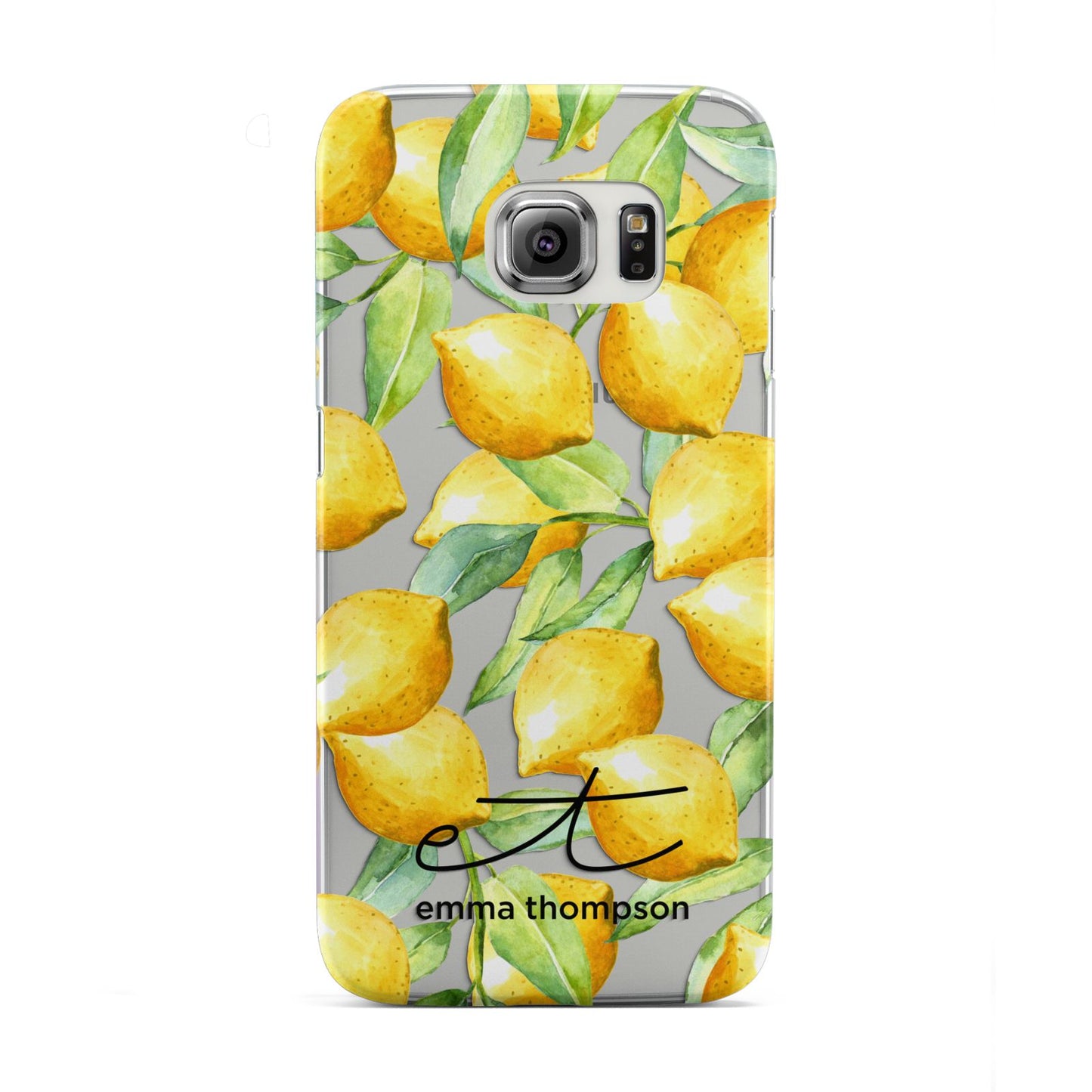 Personalised Lemons of Capri Samsung Galaxy S6 Edge Case