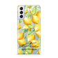 Personalised Lemons of Capri Samsung S21 Plus Phone Case