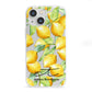 Personalised Lemons of Capri iPhone 13 Mini Clear Bumper Case