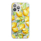 Personalised Lemons of Capri iPhone 13 Pro Max TPU Impact Case with White Edges