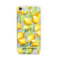 Personalised Lemons of Capri iPhone 7 Bumper Case on Silver iPhone