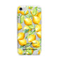 Personalised Lemons of Capri iPhone 7 Bumper Case on Silver iPhone