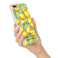 Personalised Lemons of Capri iPhone 7 Plus Bumper Case on Silver iPhone Alternative Image