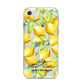Personalised Lemons of Capri iPhone 8 Bumper Case on Silver iPhone