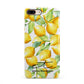Personalised Lemons of Capri iPhone 8 Plus 3D Snap Case on Gold Phone