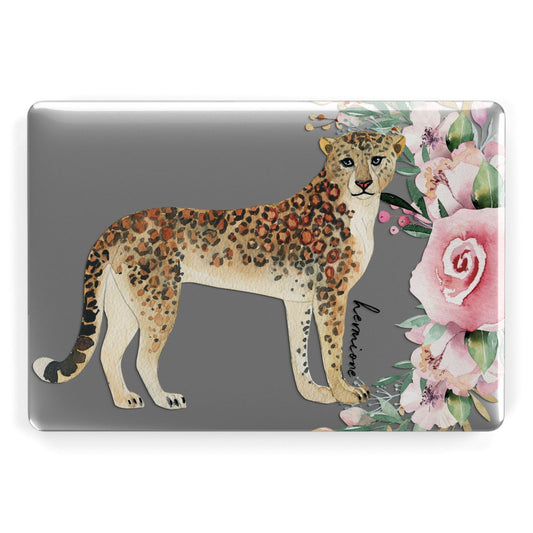 Personalised Leopard Apple MacBook Case