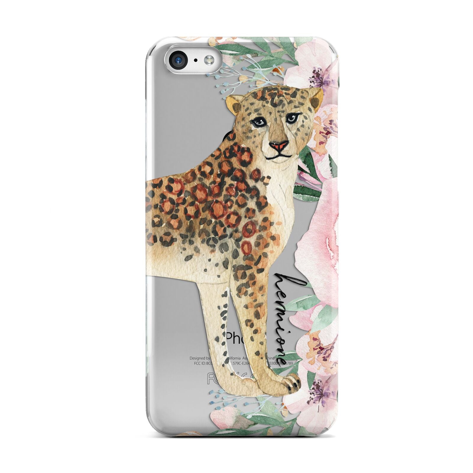Personalised Leopard Apple iPhone 5c Case