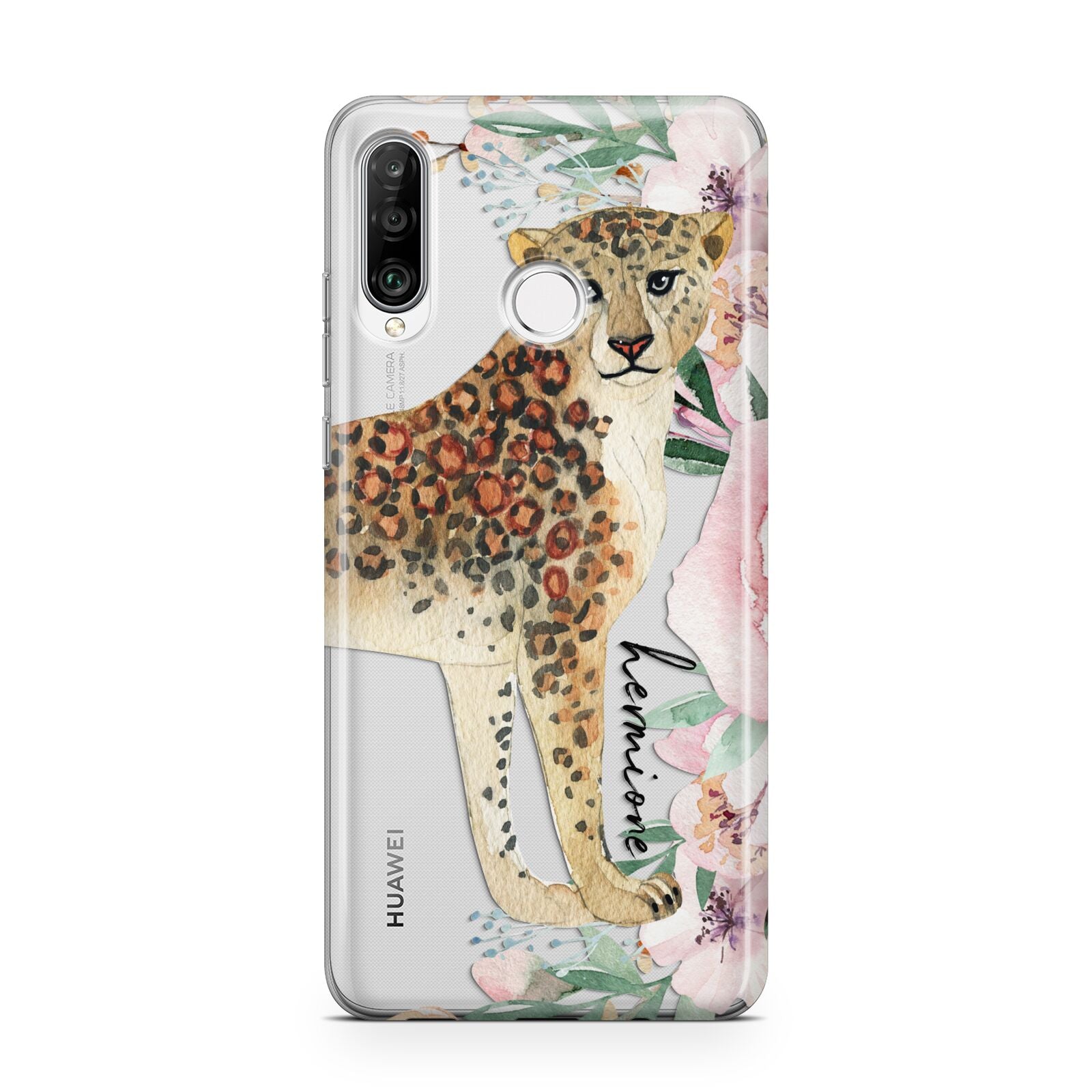 Personalised Leopard Huawei P30 Lite Phone Case