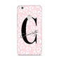 Personalised Leopard Pink White Huawei P8 Lite Case