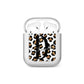 Personalised Leopard Print AirPods Case