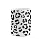 Personalised Leopard Print Clear Black 10oz Mug Alternative Image 7
