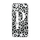 Personalised Leopard Print Clear Black Apple iPhone 5 Case