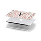 Personalised Leopard Print Clear Copper Apple MacBook Case in Detail