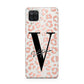 Personalised Leopard Print Clear Copper Samsung M12 Case