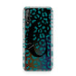 Personalised Leopard Print Clear Green Huawei Enjoy 10s Phone Case