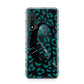 Personalised Leopard Print Clear Green Huawei Nova 6 Phone Case