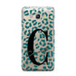 Personalised Leopard Print Clear Green Samsung Galaxy J5 2016 Case