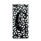 Personalised Leopard Print Clear Huawei Y9 2018