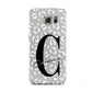 Personalised Leopard Print Clear Samsung Galaxy S6 Case