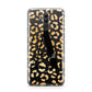 Personalised Leopard Print Gold Huawei Mate 20 Lite