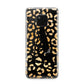 Personalised Leopard Print Gold Huawei Mate 20 Pro Phone Case