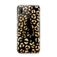 Personalised Leopard Print Gold Huawei P20 Lite Phone Case