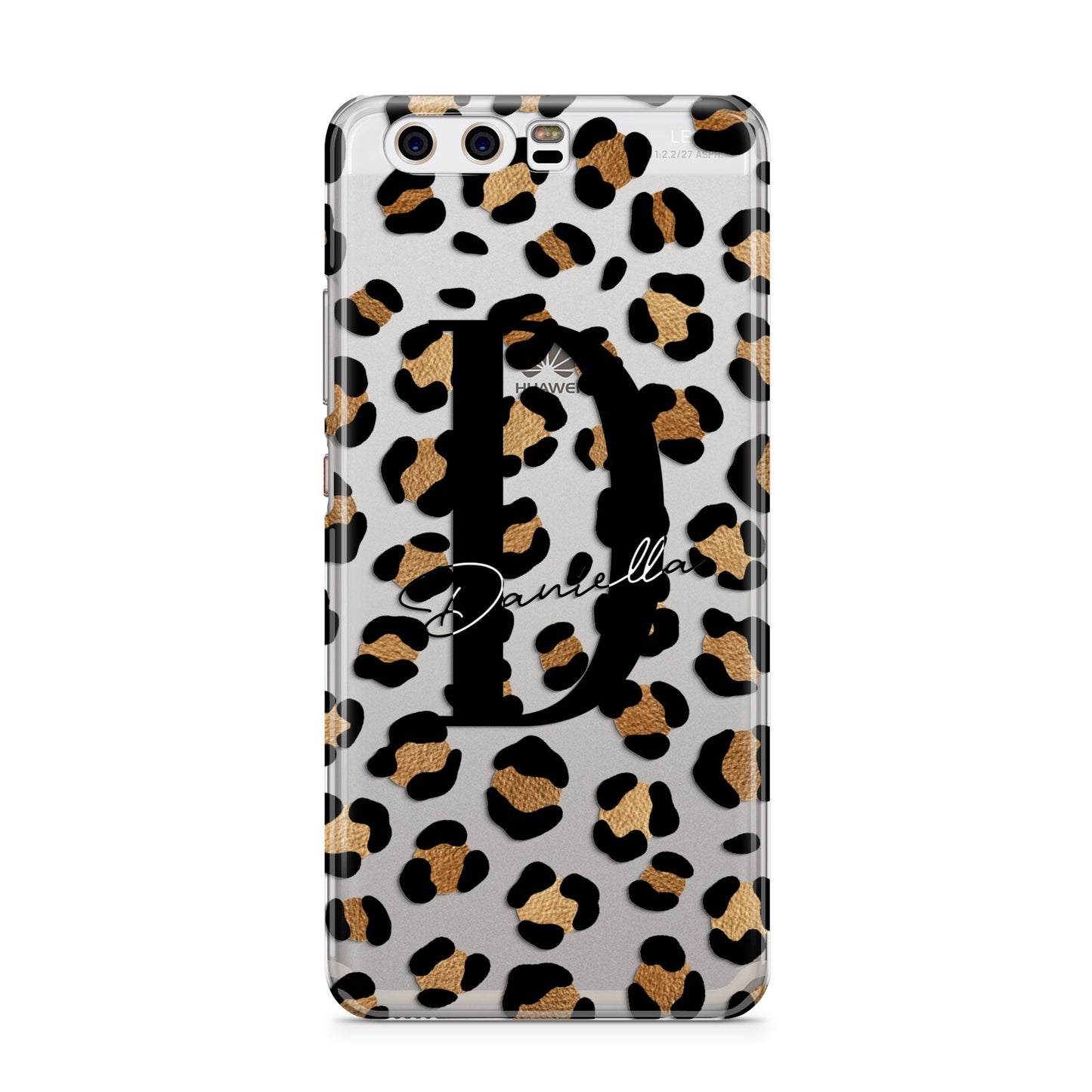 Personalised Leopard Print Huawei P10 Phone Case