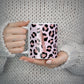 Personalised Leopard Print Initial 10oz Mug Alternative Image 5