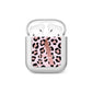 Personalised Leopard Print Initial AirPods Case