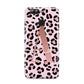 Personalised Leopard Print Initial Huawei Nova 2s Phone Case