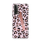 Personalised Leopard Print Initial Huawei P Smart 2021